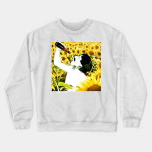 Randy Marsh in the Sunflower Field Crewneck Sweatshirt